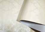 Eco Friendly Damask Self Adhesive Wallpaper With Warm Color For Living Room