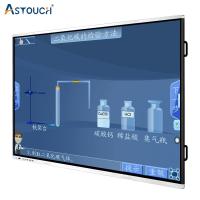 Buy cheap HDMI Interactive Touch Panel Display 60Hz Silver Display 75 Inch RoHS product