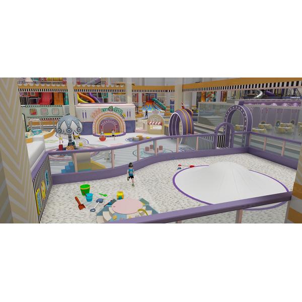 Modular Indoor Play Structure for Kids Ages 2-12