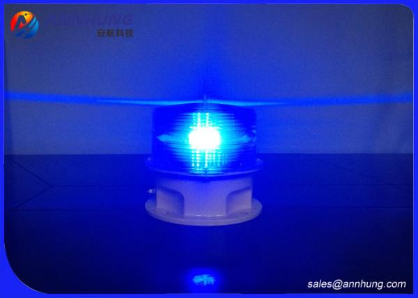 Flashing LED Marine Navigation Lights IP67 Protection Standard Red Emitting