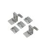 Buy cheap Stamping Metal Window Parts Black Powder Coated Aluminum Sheet Metal from wholesalers