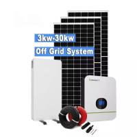 Buy cheap Cheap Price 10kva 10kw 12kw 15kw 20kw Off Grid Solar Panel Kits For Home product