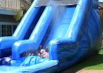 Large Outdoor Backyard Blow Up Water Slide For Adults Environmental Friendly