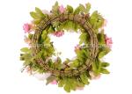 15'' Hanging Artificial Flower Wreaths On Door OEM ODM