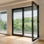 2.0mm Aluminum Casement Door Anodizing Interior Commercial