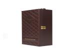 Hand Make Gift Fancy Wood Leather Wine Gift Boxes Customzied Size