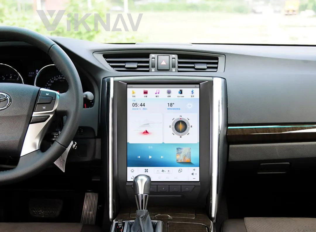 12.1 Inch Android Auto Head Unit For 2011-2016 Toyota Reiz Navigation GPS Multimedia DVD Player Wireless Carplay 4G BT