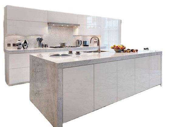 Buy cheap 50cm Paint High Gloss Modern Modular Kitchen Cabinets Ss304 Sink High Glossy Finished from wholesalers