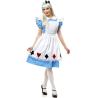 Buy cheap Alice in Wonderland Costumes wholesale Pretty Card Alice in Wonderland Womens Fancy Dress from wholesalers
