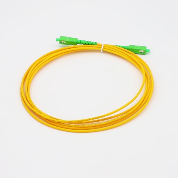 Buy cheap ISO9001 Fiber Optic Simplex G657a1 Sc Apc Patch Cord from wholesalers