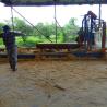 Buy cheap 2000mm Angle Cutting Table Saw Mill Timber Wood Cutting Machine With Rails from wholesalers