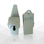 Robust Forging Drilling Rig Tool Flat Drill Bucket Teeth Cutting Angle Carbide