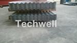 Aluminium Corrugated Sheet Roof Roll Forming Machine High Speed 10-15m / Min