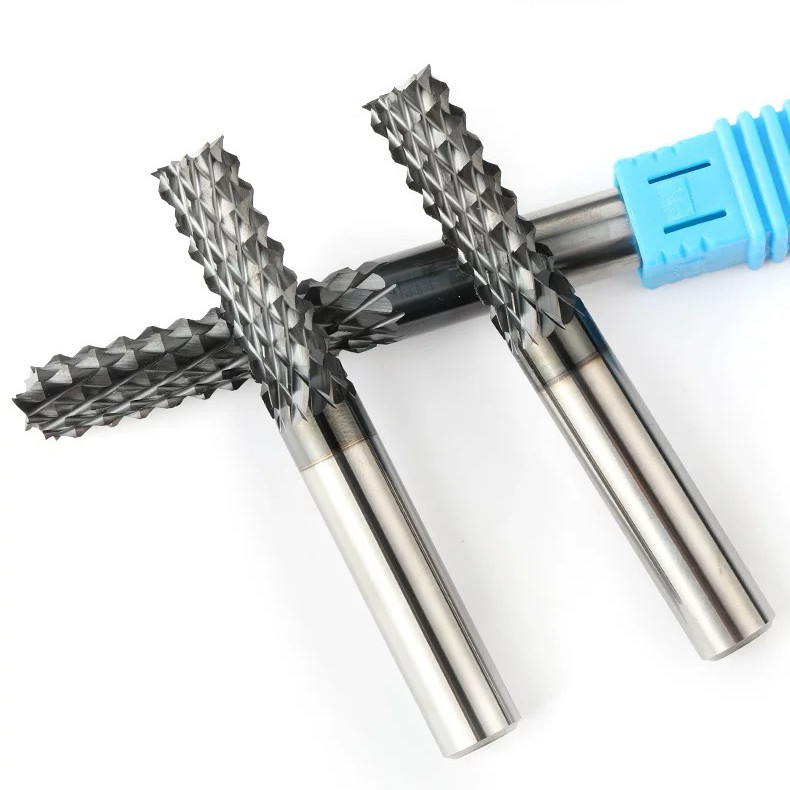 Corn Tungsten Steel Diamond Coated Milling Cutter End Mill Graphite Milling Cutter
