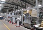 Single / Double Drive Knitted Fabric Heat Setting Machine Two Bowl Padder
