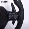 Buy cheap Accord Civic Honda Forged Carbon Fiber Steering Wheel Black Leather Custom from wholesalers