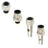 Buy cheap IP67 IP68 Waterproof Male Female Cable Connector M12 Circular Plug Type Solderless from wholesalers