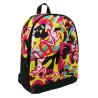 Buy cheap Schoolbag female students Korean graffiti campus backpack simple junior high school student bag from wholesalers