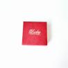 Buy cheap Logo Embossed Rigid Hexagon Paper Gift Box Packaging Red Jewelry Gift Box Custom from wholesalers