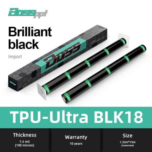 Buy cheap TPU Black PPF Ultra Brightness Heat Repair Coating 8.5mil Car Paint Protection Film from wholesalers