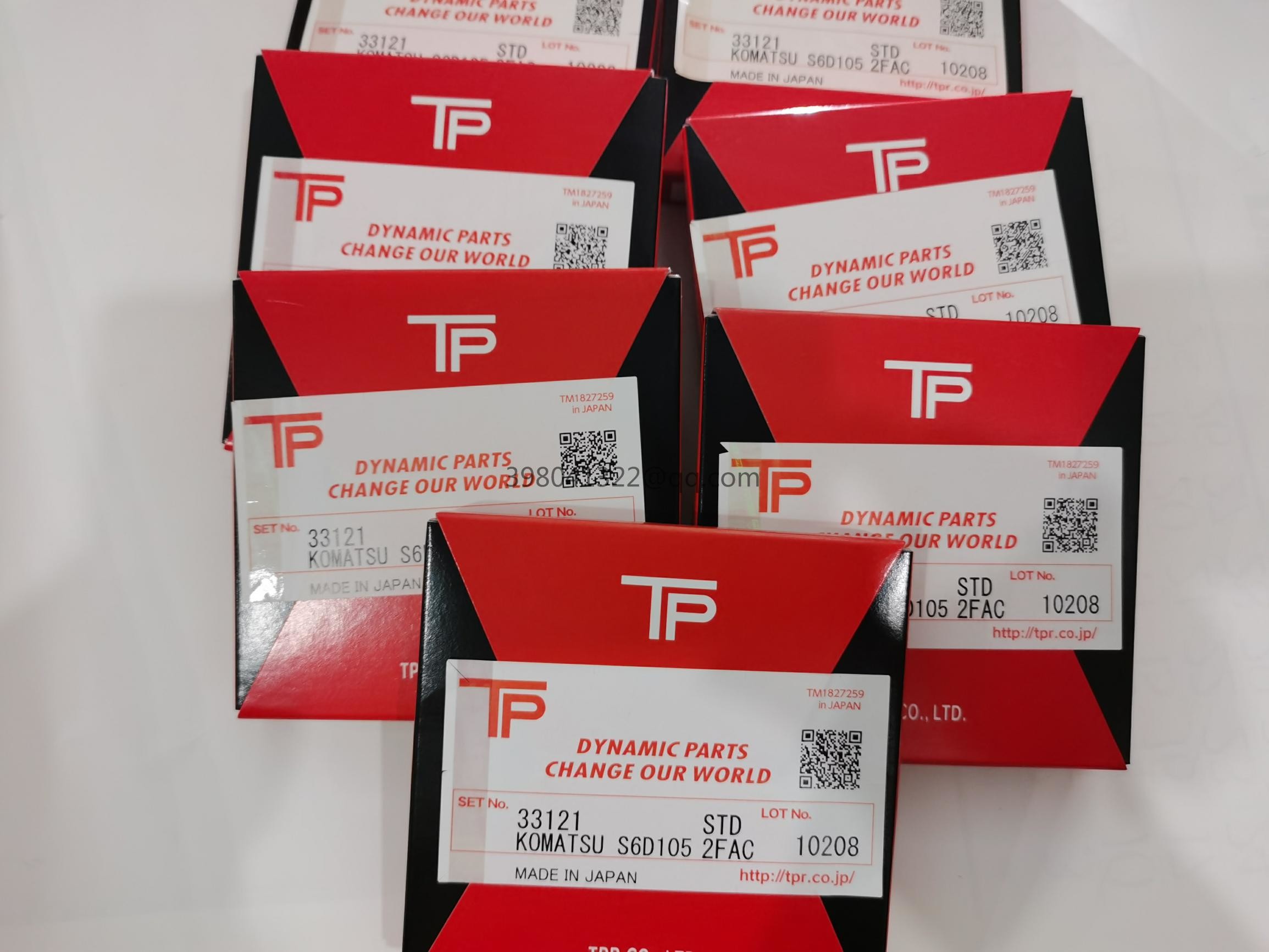 TP 33121 Engine Piston Ring Set 6D105-3 PC200-3