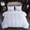 Buy cheap Popularity Stock 90GSM 3 Pieces Pintuck Cover Soft Microfiber Bedding Set All-Season Customized Zipper Closure from wholesalers