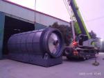 Steel Recycling Waste Tyres Pyrolysis Plant Machine For Natural Color