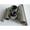Buy cheap Wedge Wire Screen Tube / Dewatering Well Screen / Johnson Screen Pipe / Stainless Steel Slot Screens / V Wire Screens from wholesalers