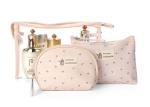 Wholesale Luxury Transparent Clear PVC Makeup Pouch Toiletry Cosmetic Make Up