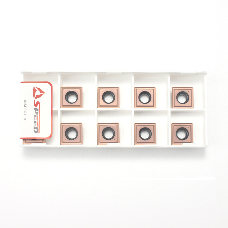 Speed Tungsten Carbide SPMG U Drill Inserts SPMG110408 PVD/CVD Coated Steady OEM Service