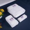 Buy cheap 100% Cotton Luxury Hotel Towel Set Custom Embroidered Logo Hotel Spa White Bath Towel from wholesalers