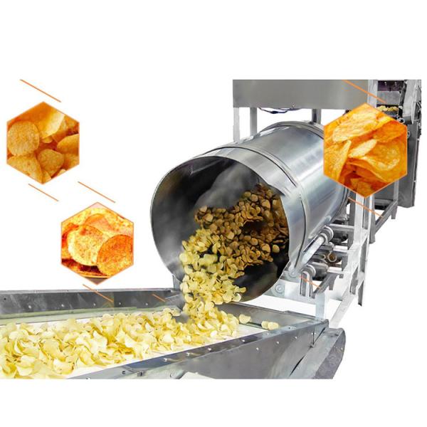 Buy cheap 380V Fried Potato Chips Production Line 1500kg/H Quick Heating from wholesalers