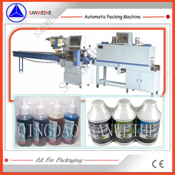 Buy cheap Button Controlled Heat Shrink Packaging Equipment 3 Sides Seal Packaging Machine from wholesalers