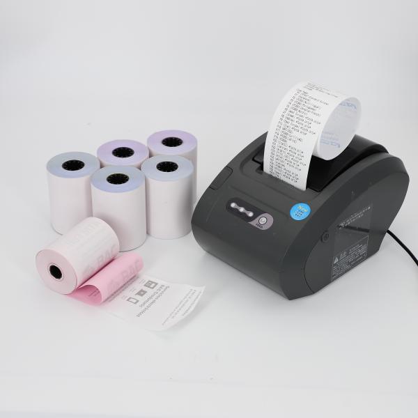 Buy cheap 45-80gsm Thermal Sensitive Jumbo Paper Roll For ATM POS Machine from wholesalers