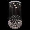Buy cheap Modern K9 Large LED SphericLiving Room Crystal Chandeliers Round Large Chandelier(WH-NC-28) from wholesalers