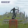 Buy cheap Brown Customized Soccer Player Bronze Statue For Outdoor Plaza from wholesalers