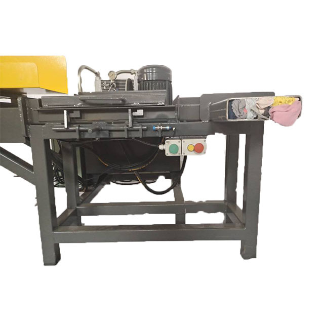 Top Quality Cheap price 3 Phase Hydraulic Horizontal Wiping Rag Baler