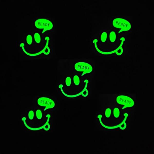 Buy cheap Custom Fluorescent Glow In The Dark Logo Heat Transfer Custom Labels For Clothings from wholesalers
