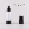 Buy cheap AS Base Material Luxury Empty Airless Spray Pump Bottles 15ml 30ml 50ml 80ml 100ml 120ml for Travel Skincare Convenience from wholesalers