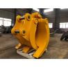 Buy cheap Track Gauge Q355b Small Excavator Mechanical Grapple HX220L ROBEX 110-7 from wholesalers