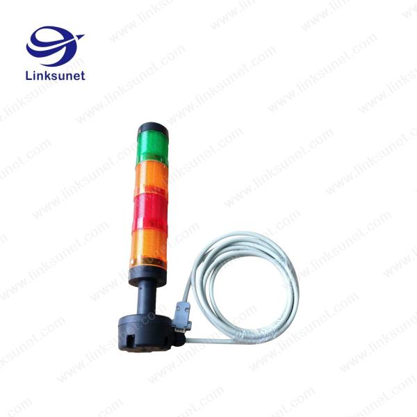 Buy cheap 4 Layer Waterproof LED Signal Tower Light LIYY 6C - 0.25 Cable PVC Material from wholesalers