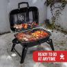 Buy cheap Portable charcoal grill,suitable for small outdoor barbecues from wholesalers