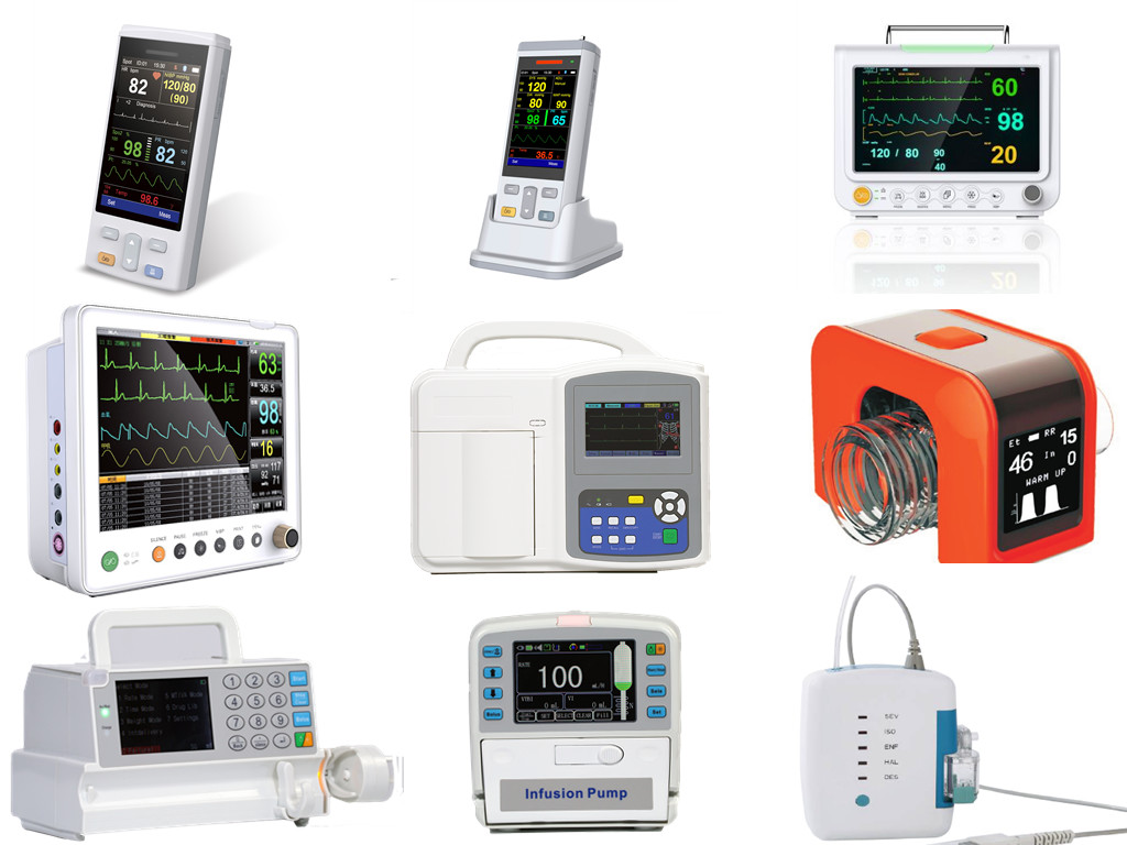 Multi-Channel Best 12 Leads Veterinary ECG Monitor with Interpretation UN8003V