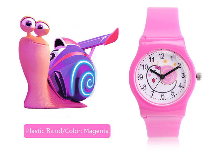 Oem Band Slim Sport Kids Waterproof Watch With Plastic Case And Quartz Movement