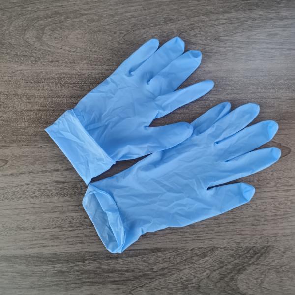 Buy cheap Chemical Resistance Disposable Nitrile Glove 23cm Nitrile Medical Exam Gloves from wholesalers