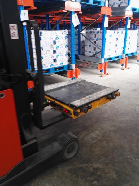 Buy cheap Competitive price pallet shuttle racking system made in China from wholesalers