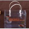 Buy cheap China Manufacture eco friendly customize Printing PP plastic flower carry bags with hanging for potted plant bags bageas from wholesalers