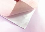 Mould Proof Self Adhesive Textured Wallpaper Pink Customized Size 60cm * 50m