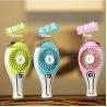 Buy cheap Novelty giftsHandheld mist cooling air fan portable mist mini fan from wholesalers