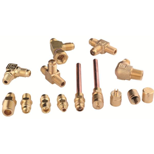 Brass Needle Valve Manual Precision Controlled For Industrial 1/4 Compression